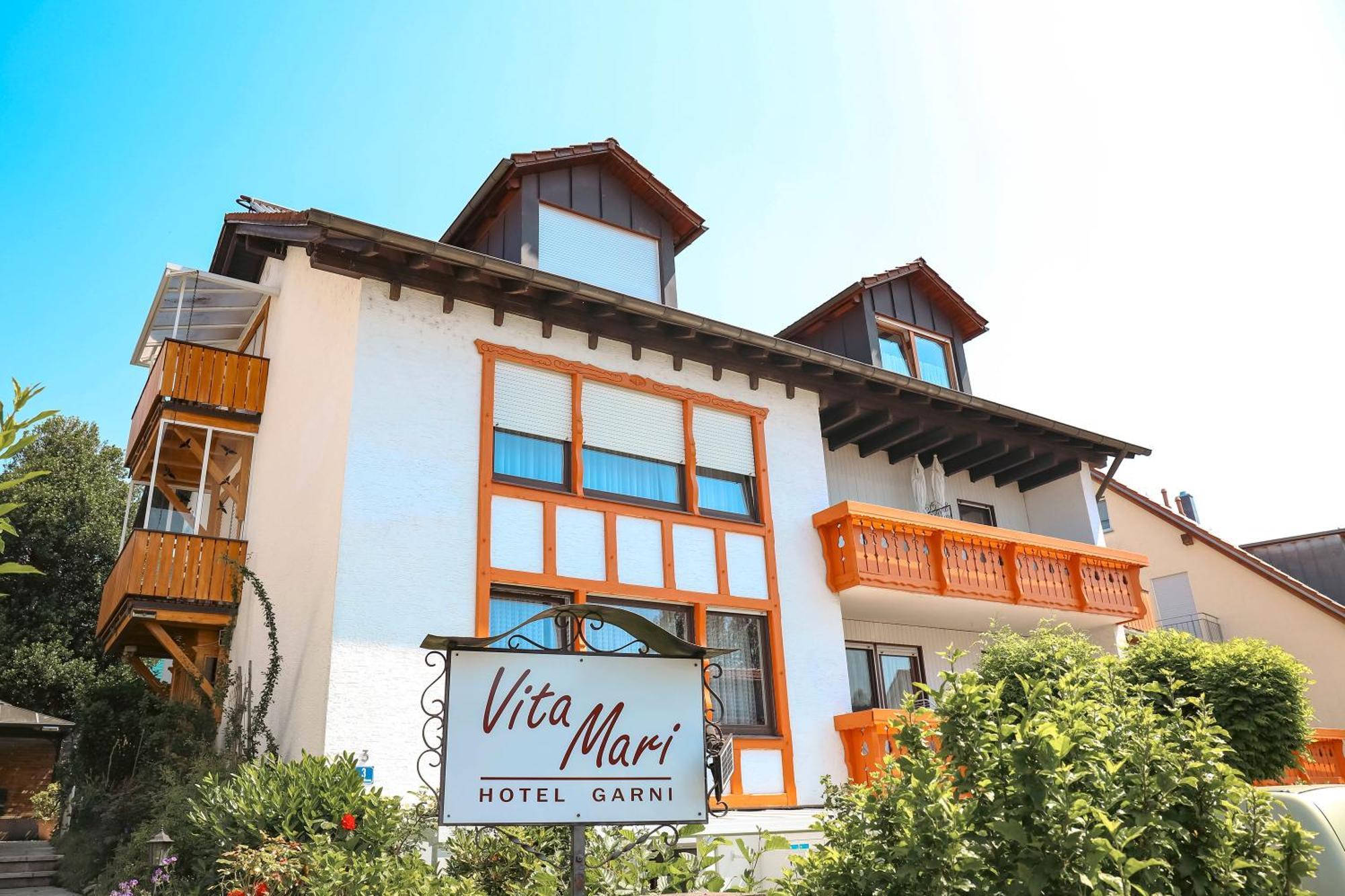 Hotel Garni Vitamari Wasserburg Exteriör bild