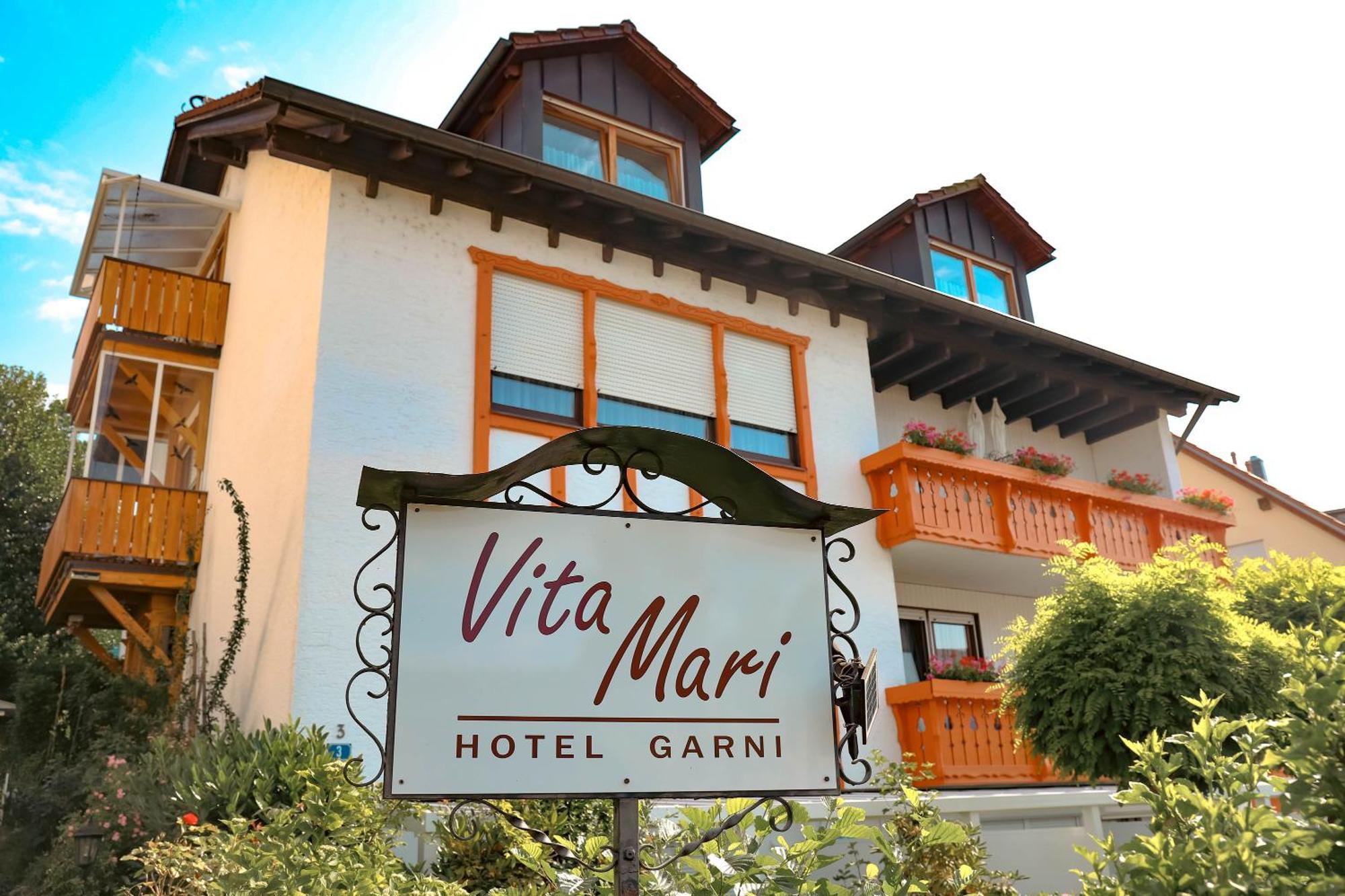 Hotel Garni Vitamari Wasserburg Exteriör bild