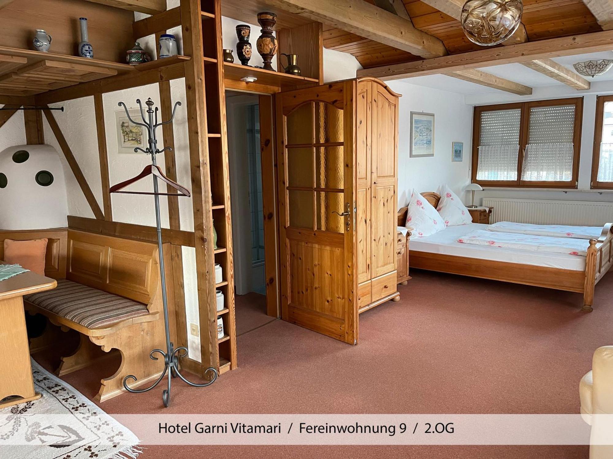 Hotel Garni Vitamari Wasserburg Exteriör bild