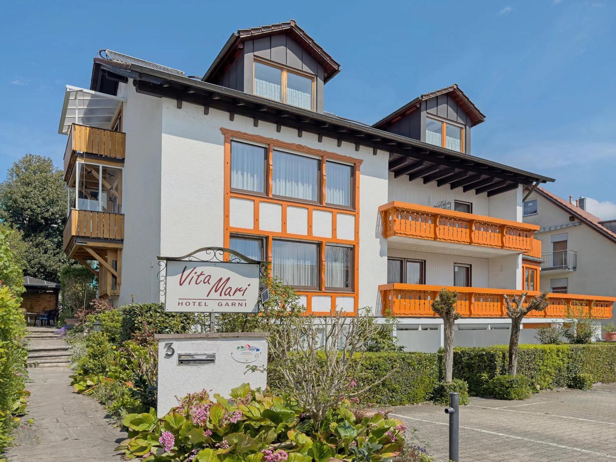Hotel Garni Vitamari Wasserburg Exteriör bild