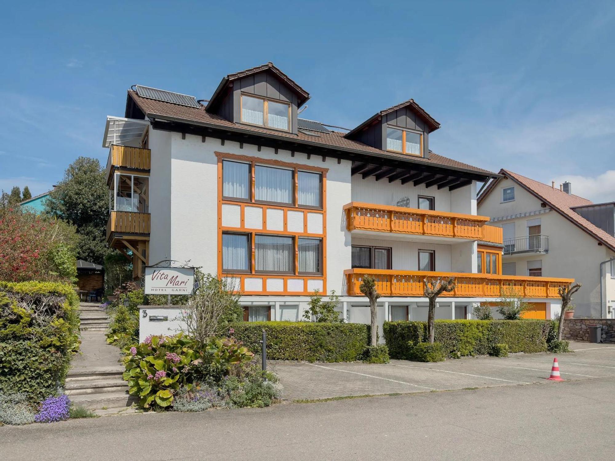 Hotel Garni Vitamari Wasserburg Exteriör bild